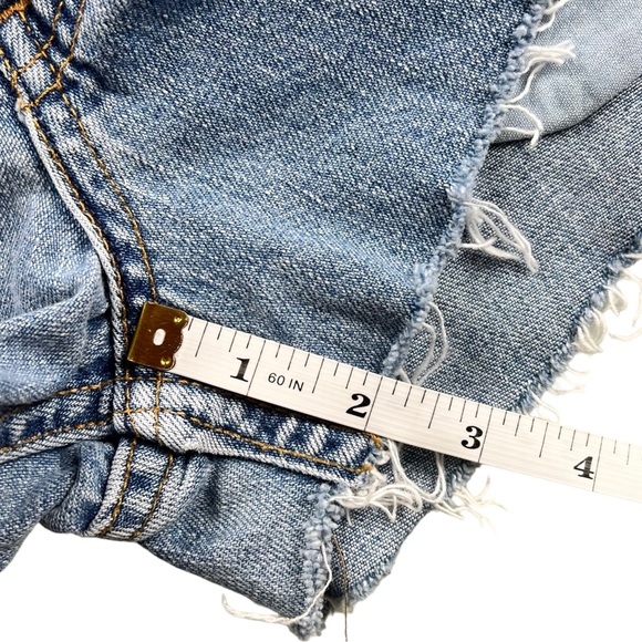 Vintage Levi’s 10965 USA Made Denim Cutoff Shorts - Picture 14 of 17
